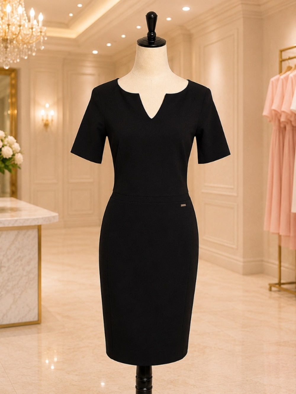 Armani Exchange Little Black Dress (LBD) Size small